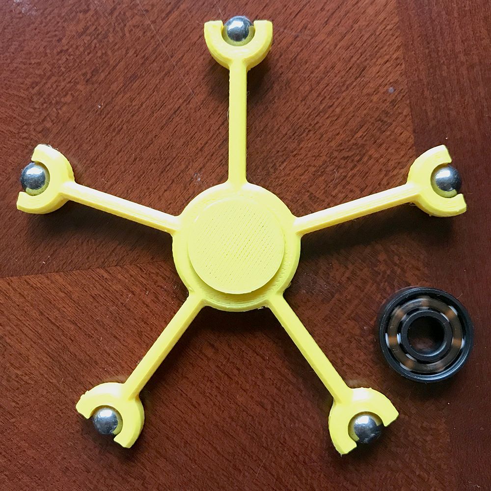 Test 3d print spinner